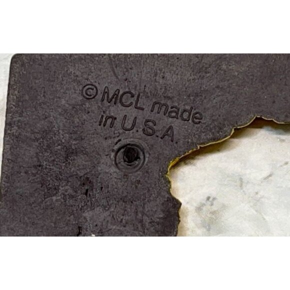 Maryland State Outline Refrigerator Magnet Travel Souvenir Yellow - Picture 6 of 6